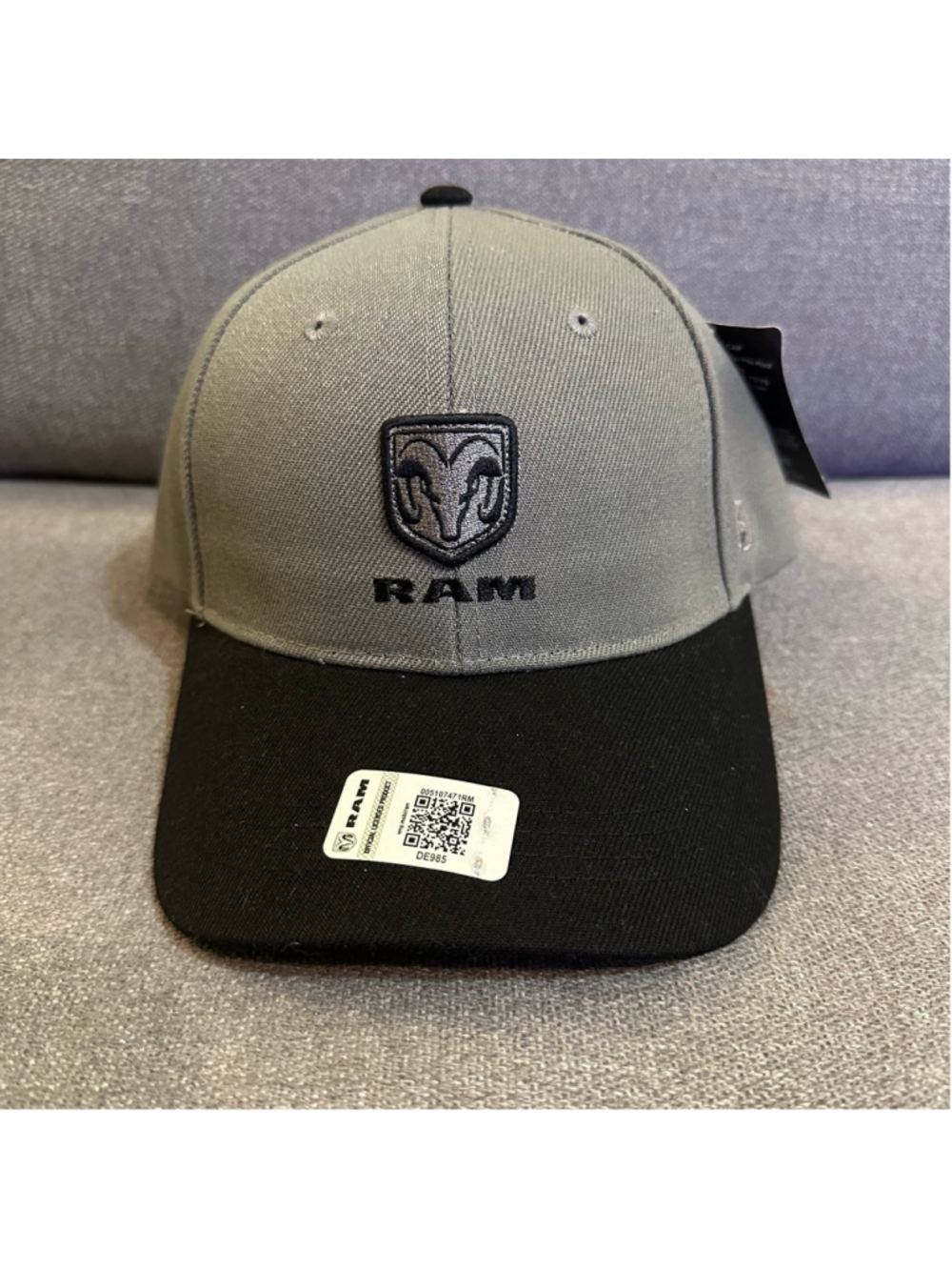 Dodge Ram Baseball Hat Structured adjustable Open Road vented